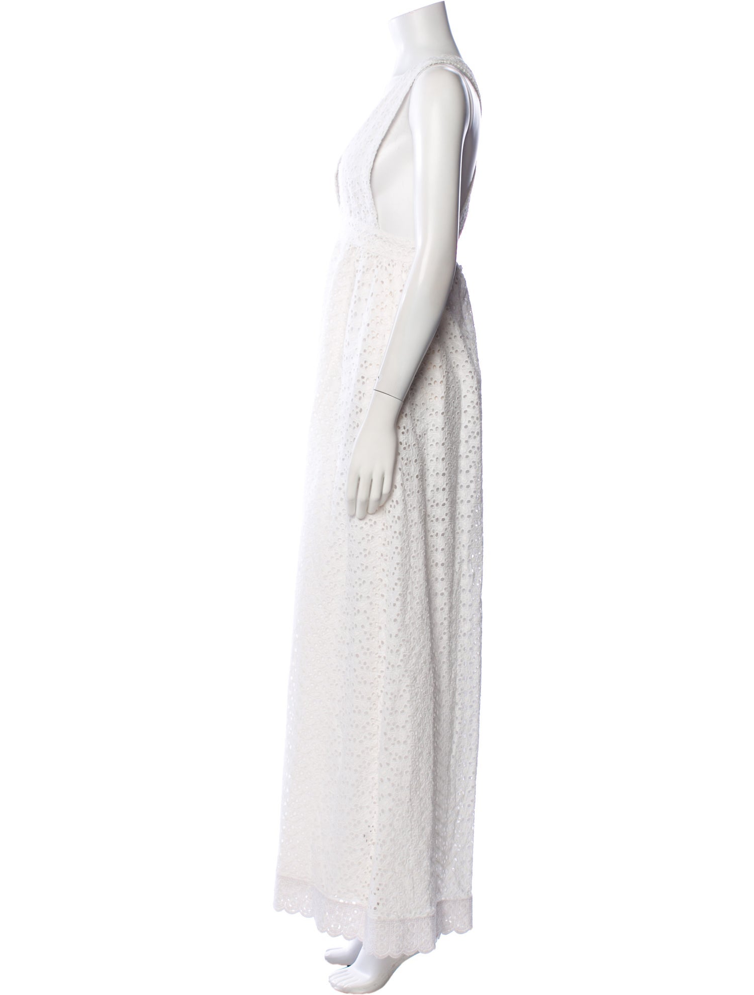 Agua by Agua Bendita V-Neck Long Dress