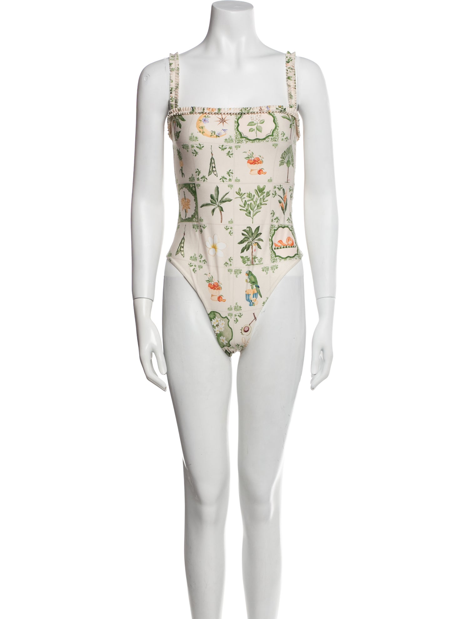 Agua by Agua Bendita Printed One-Piece w/ Tags