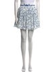 Agua by Agua Bendita Floral Print Mini Skirt
