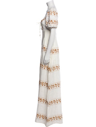 Agua by Agua Bendita Linen Long Dress