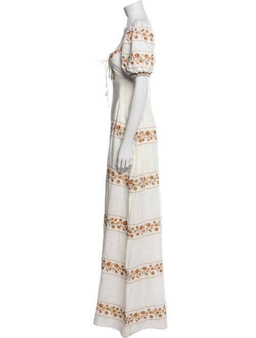 Agua by Agua Bendita Linen Long Dress