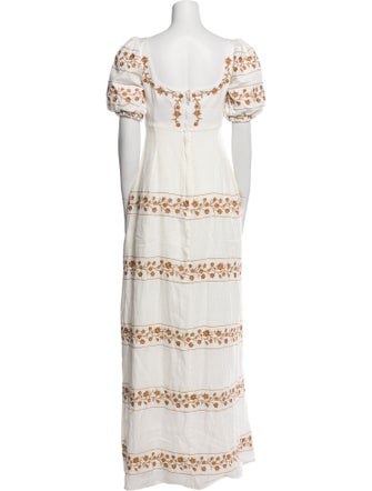 Agua by Agua Bendita Linen Long Dress