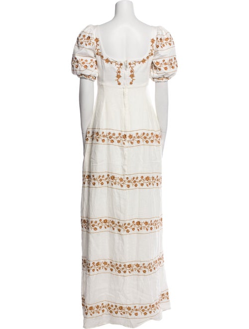 Agua by Agua Bendita Linen Long Dress