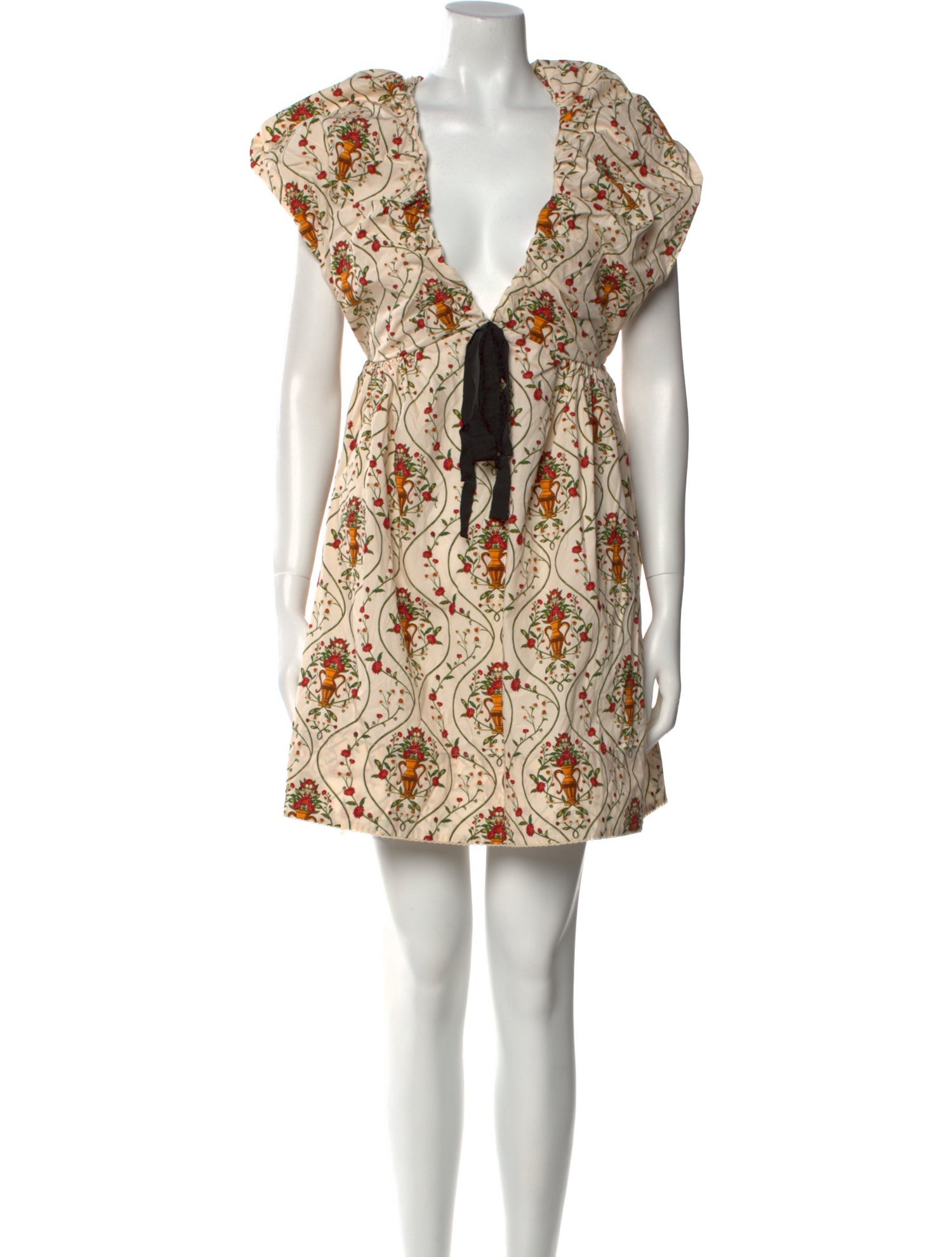 Agua by Agua Bendita Printed Mini Dress w/ Tags