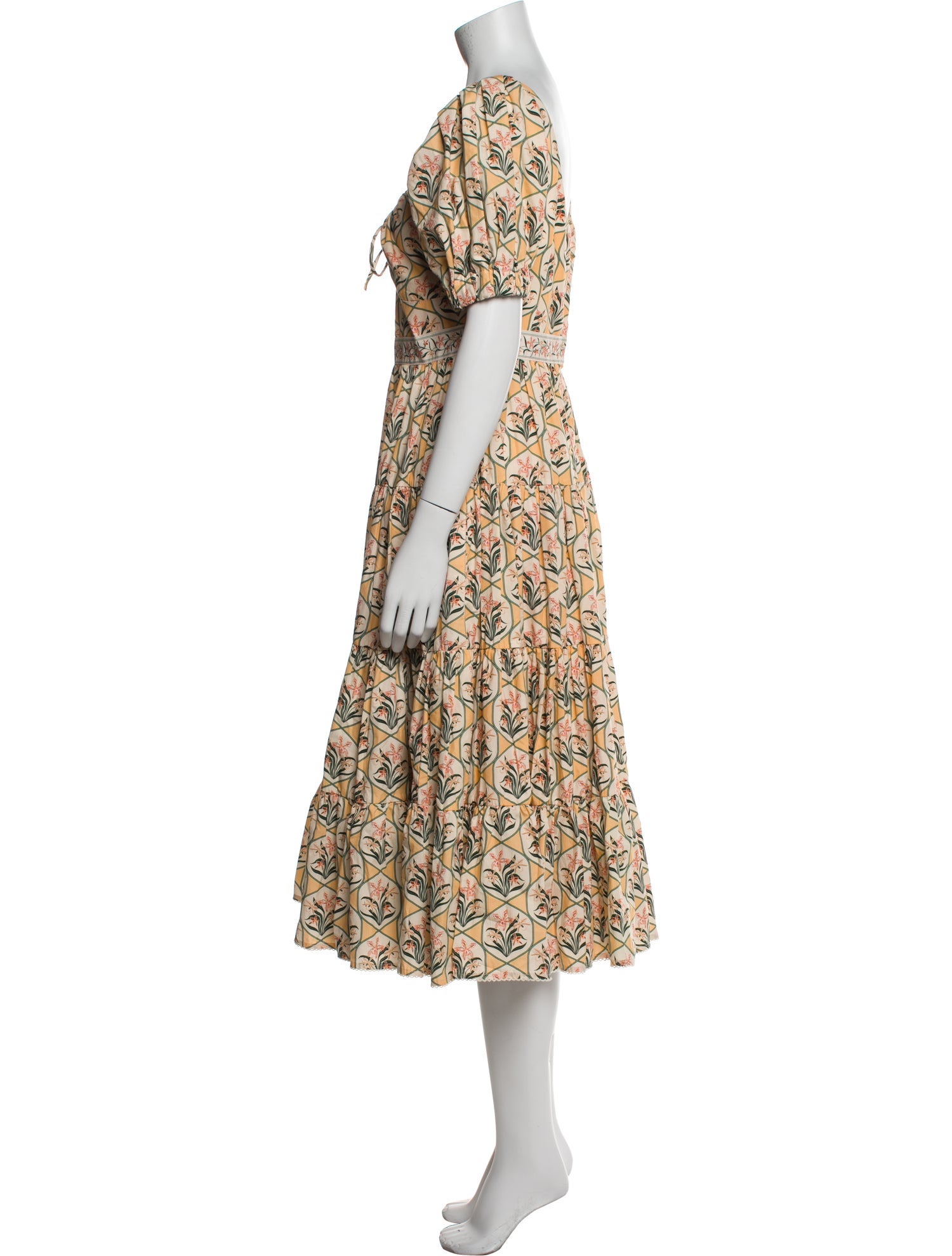 Agua by Agua Bendita Printed Long Dress