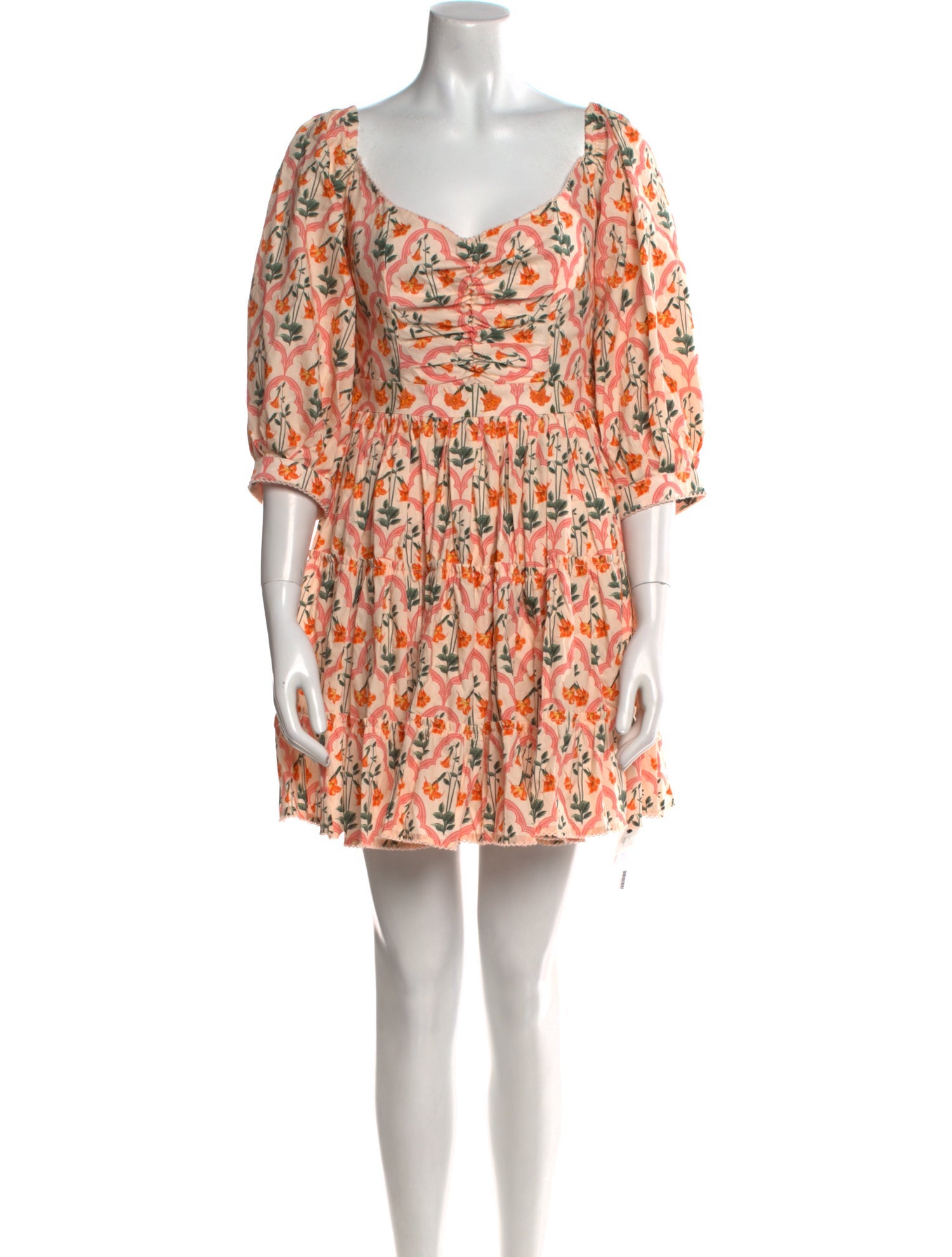 Agua by Agua Bendita Printed Mini Dress w/ Tags