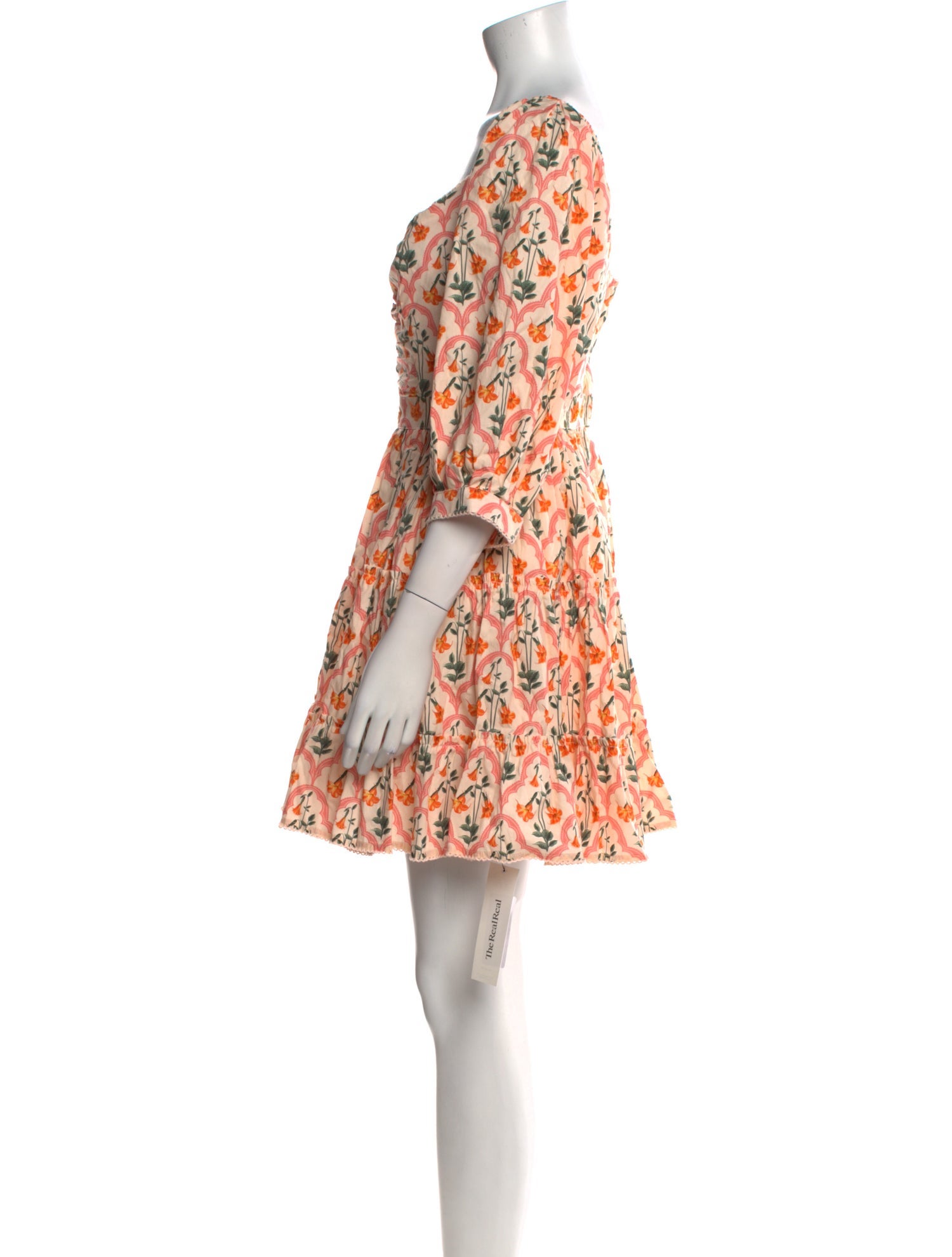 Agua by Agua Bendita Printed Mini Dress w/ Tags