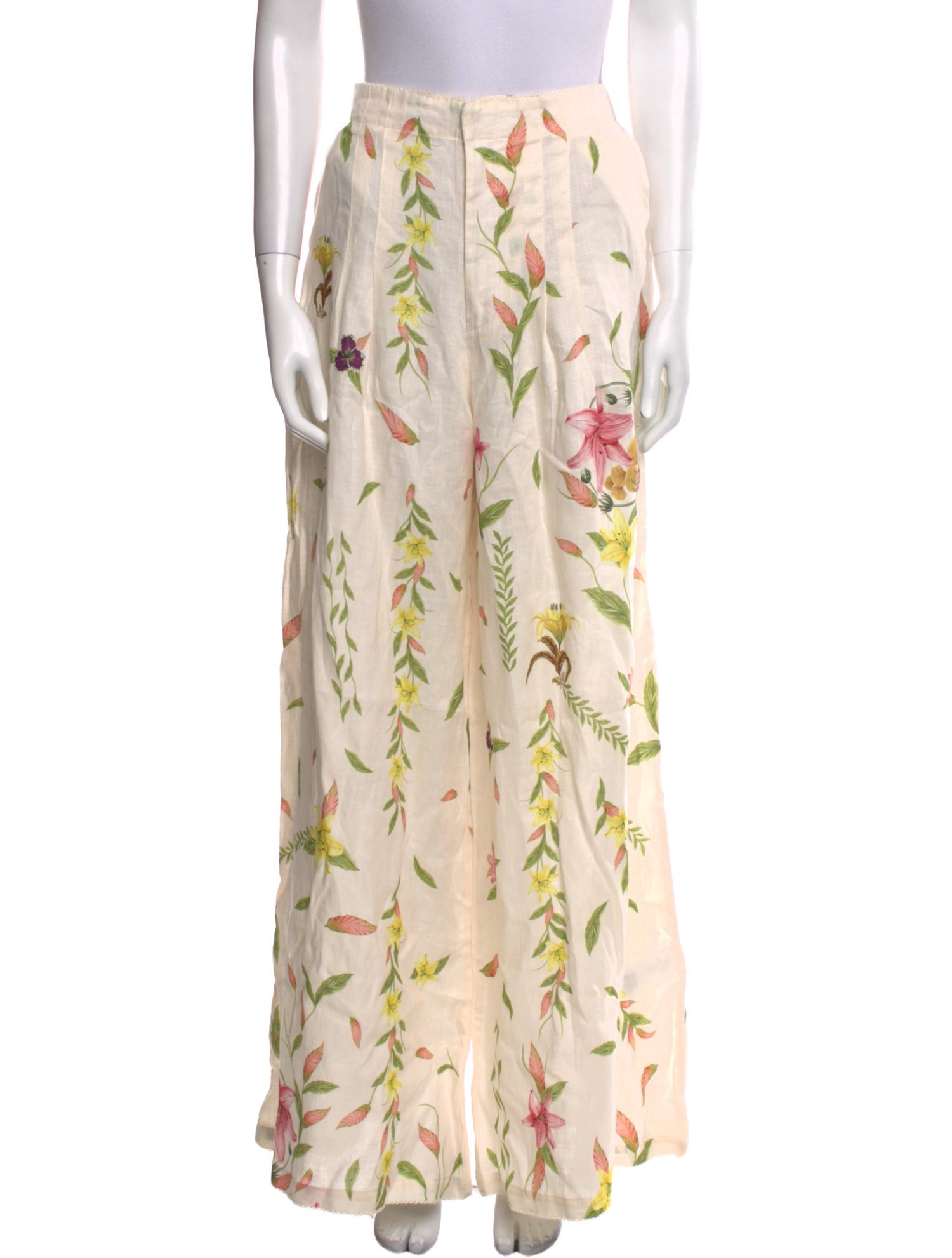 Agua by Agua Bendita Linen Wide Leg Pants