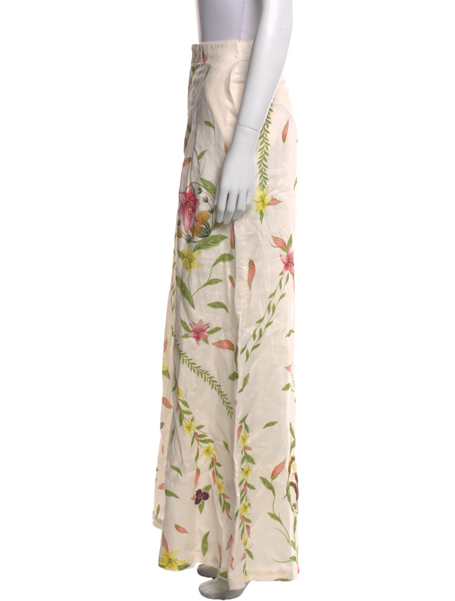 Agua by Agua Bendita Linen Wide Leg Pants