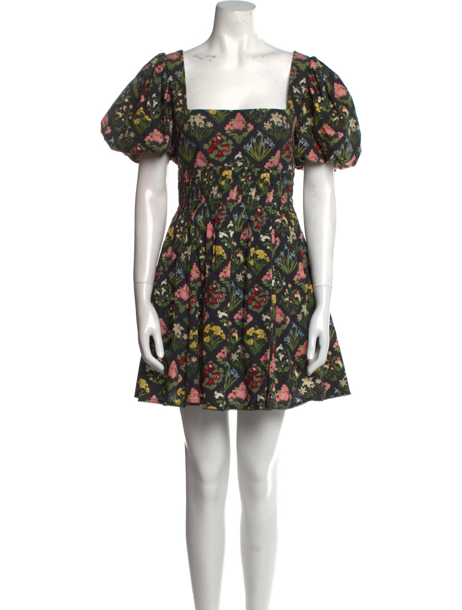 Agua by Agua Bendita Floral Print Mini Dress