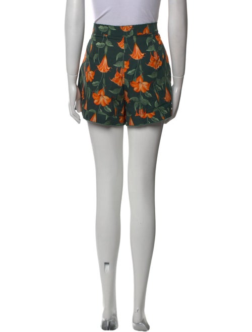 Agua by Agua Bendita Printed Mini Shorts