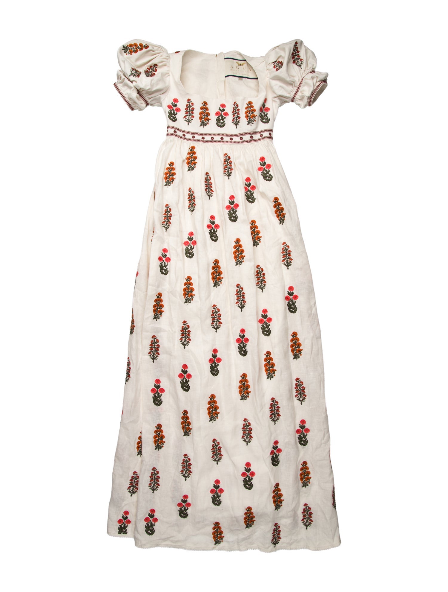 Agua by Agua Bendita Floral Print Long Dress