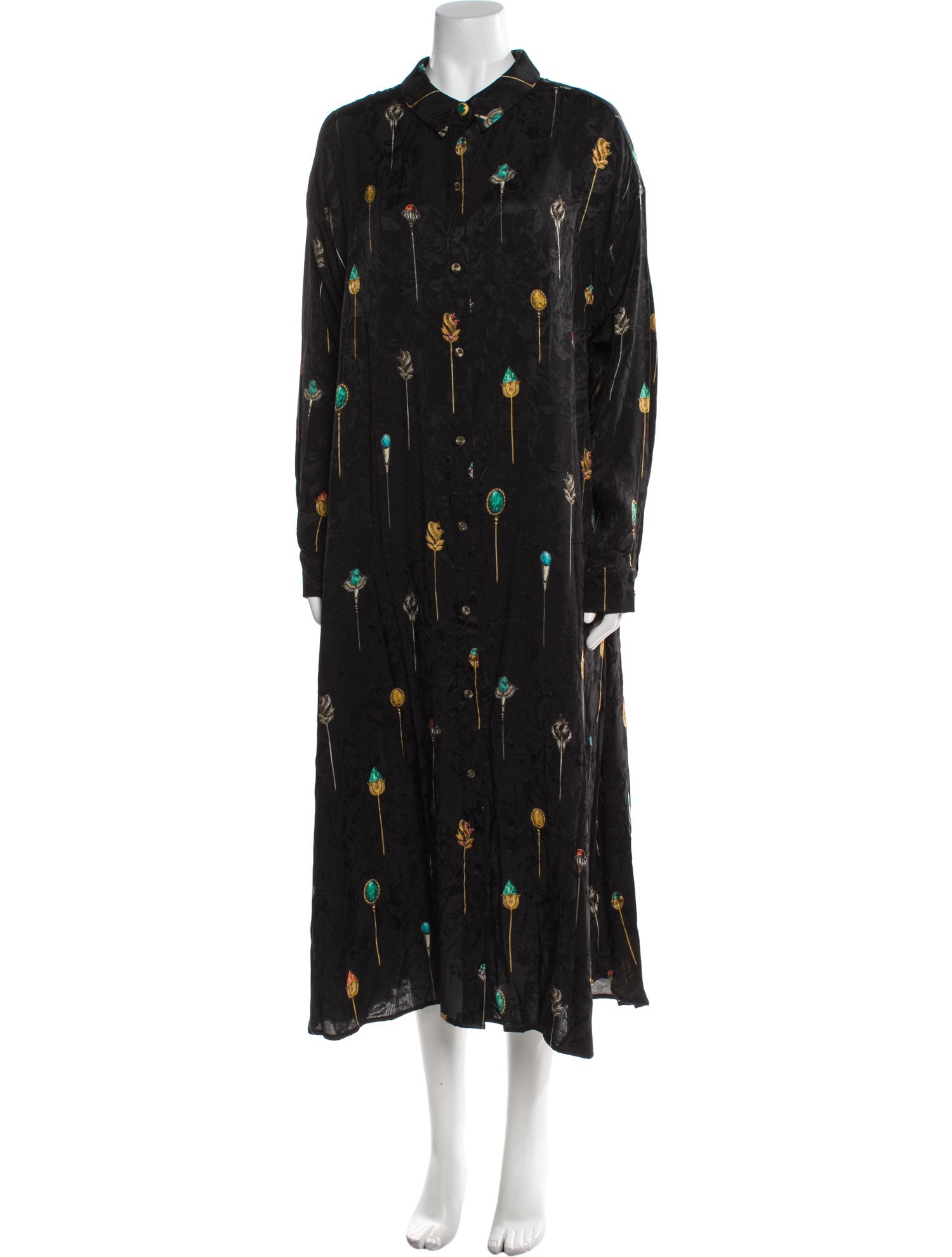 Agua by Agua Bendita Floral Print Long Dress