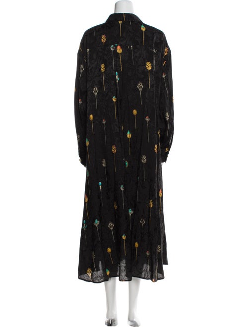 Agua by Agua Bendita Floral Print Long Dress