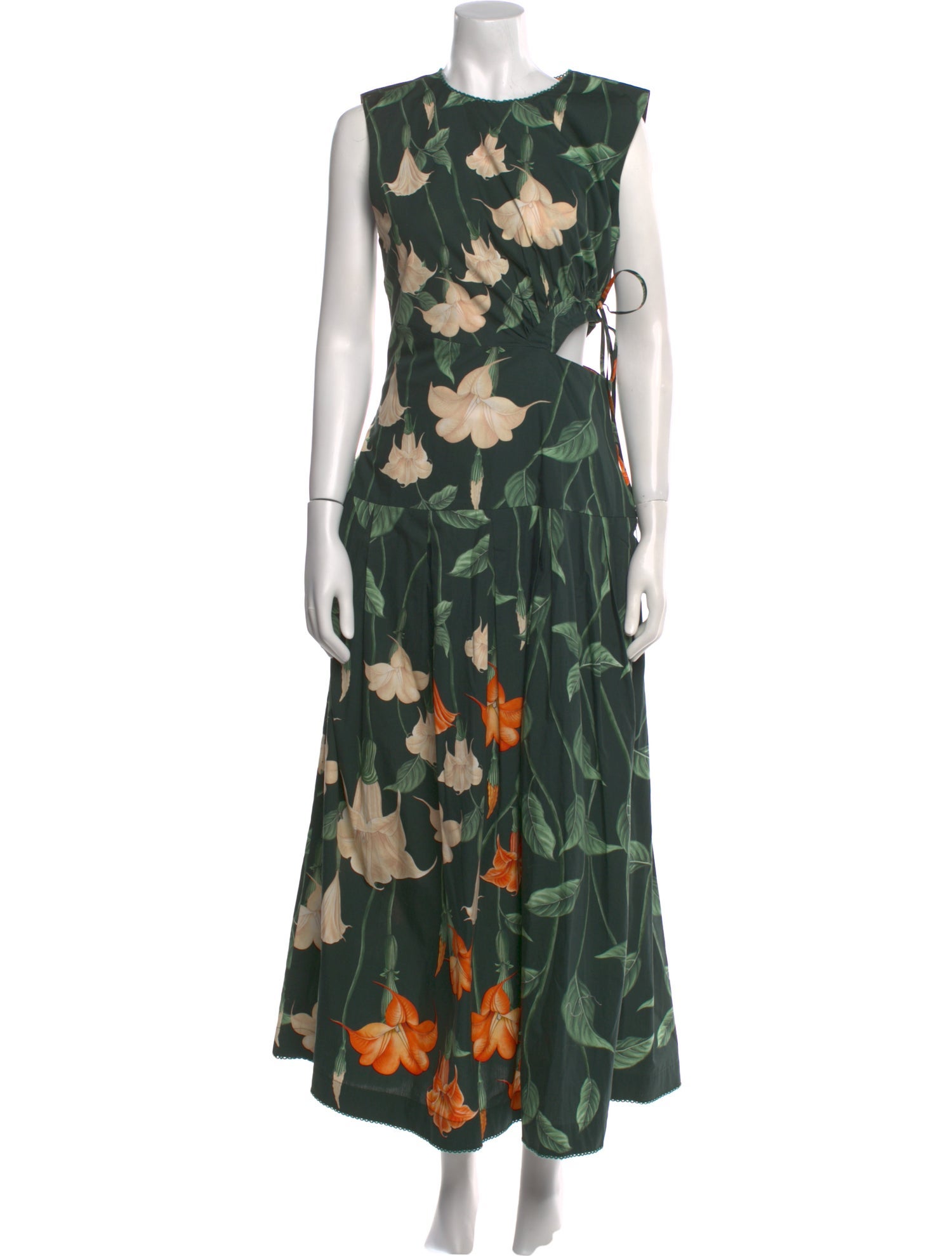 Agua by Agua Bendita Floral Print Long Dress