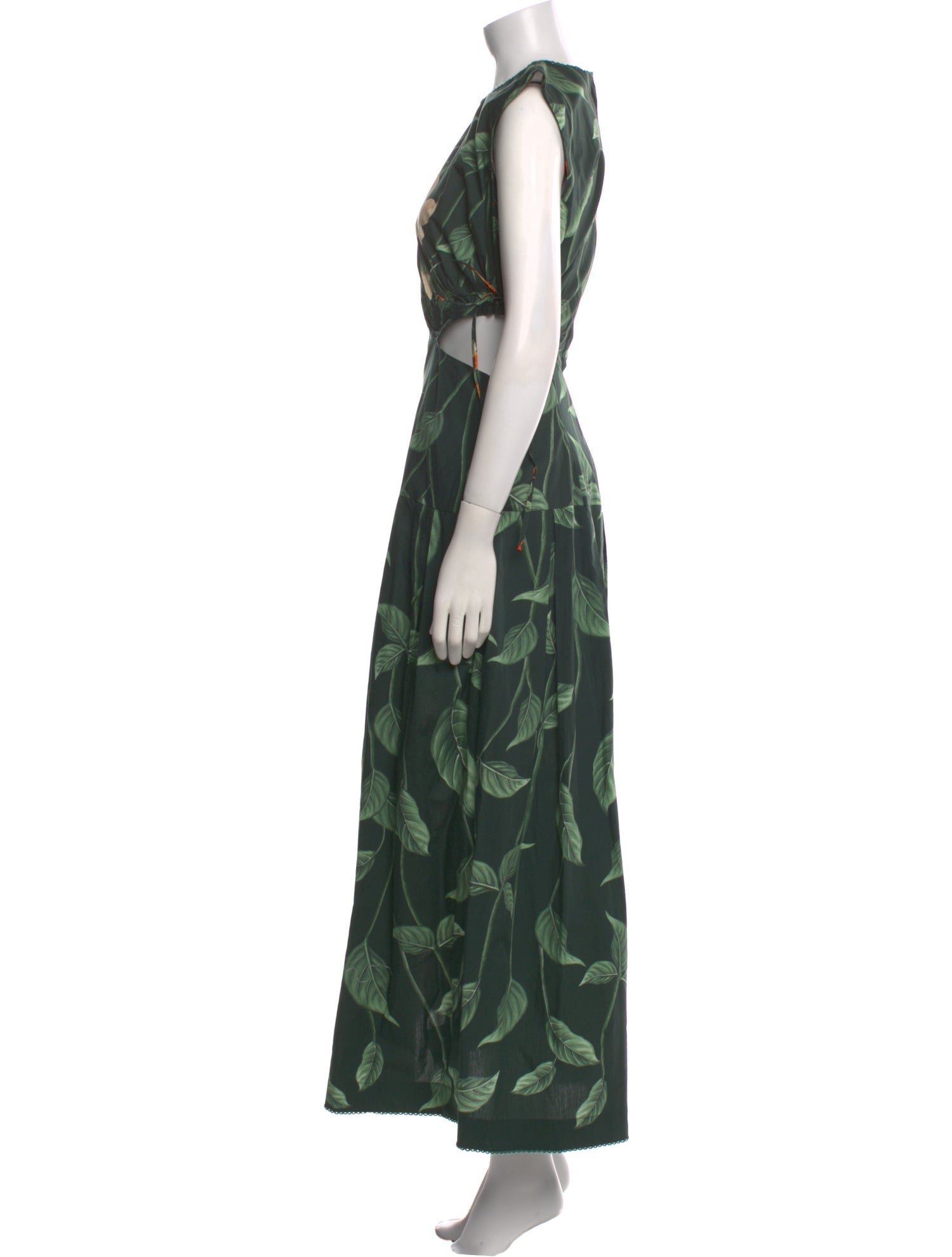 Agua by Agua Bendita Floral Print Long Dress