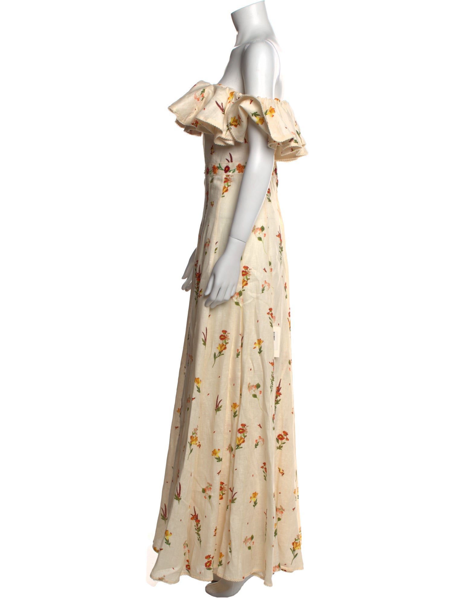 Agua by Agua Bendita Linen Long Dress w/ Tags