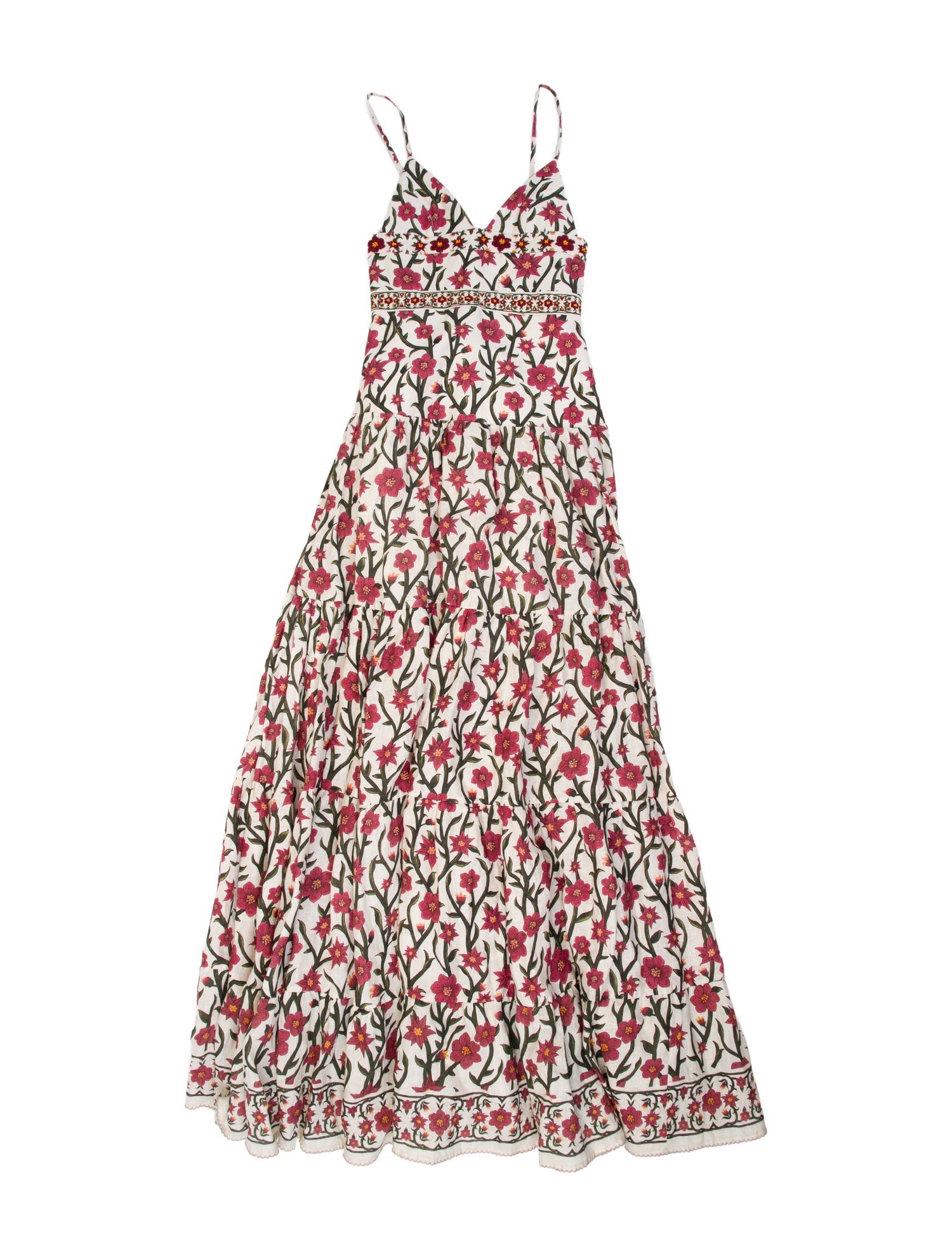 Agua by Agua Bendita Linen Long Dress w/ Tags