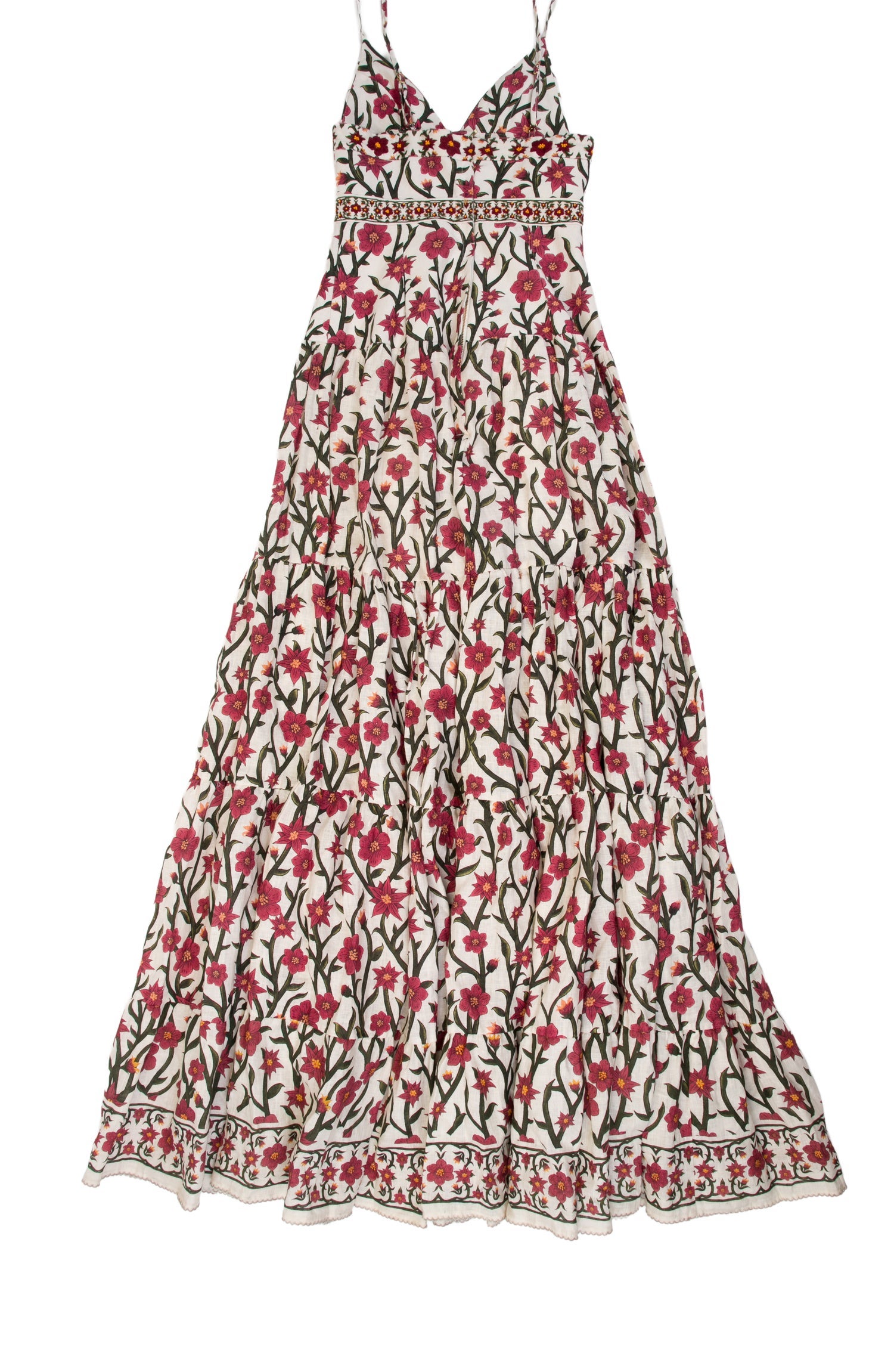 Agua by Agua Bendita Linen Long Dress w/ Tags