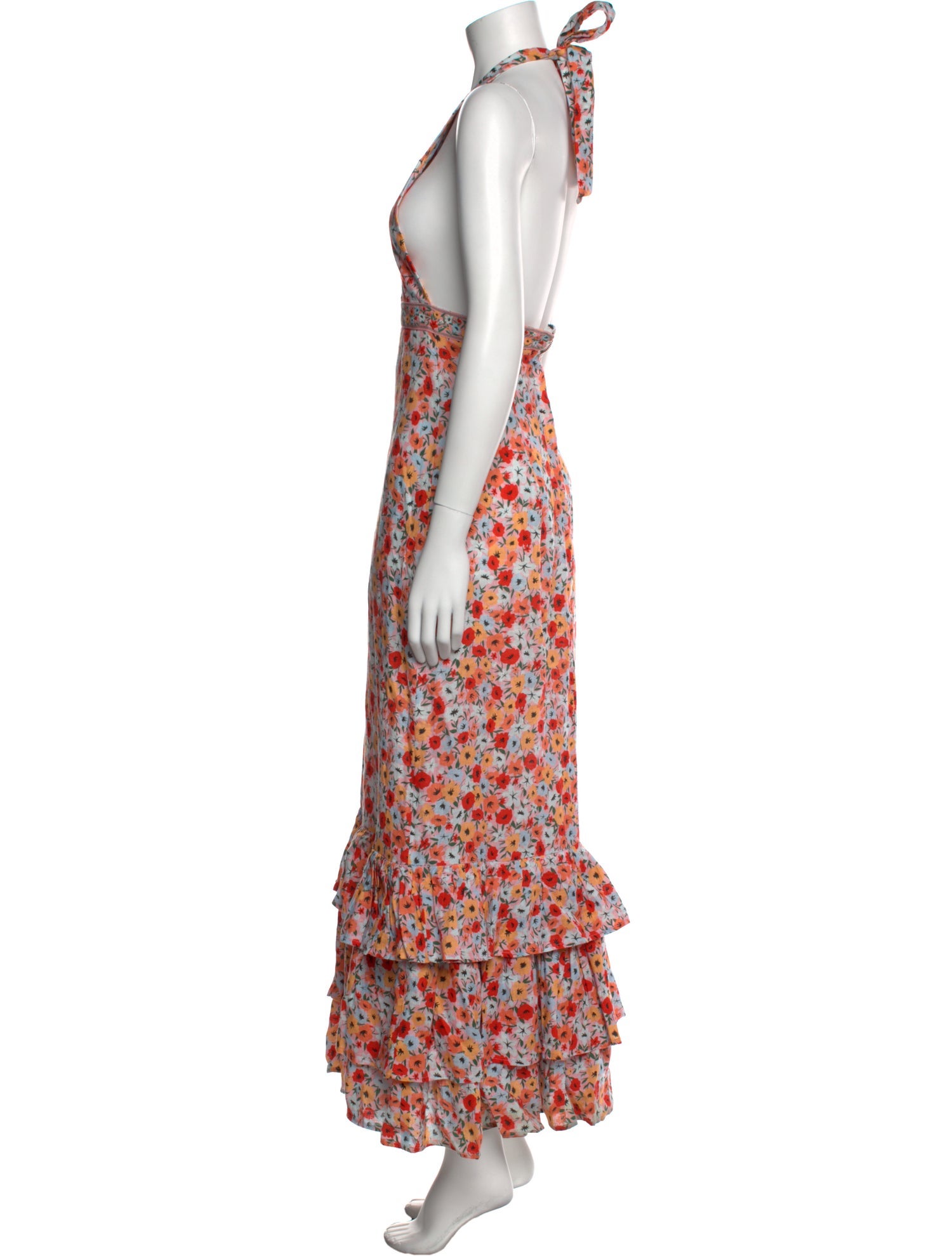 Agua by Agua Bendita Linen Long Dress