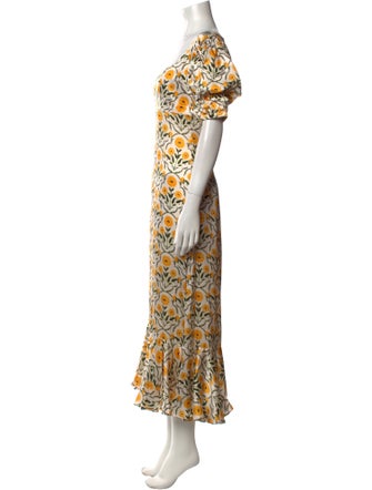 Agua by Agua Bendita Silk Long Dress