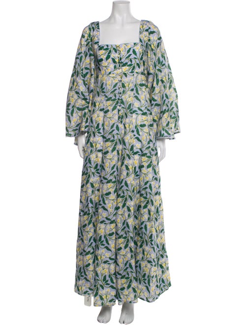 Agua by Agua Bendita Linen Long Dress