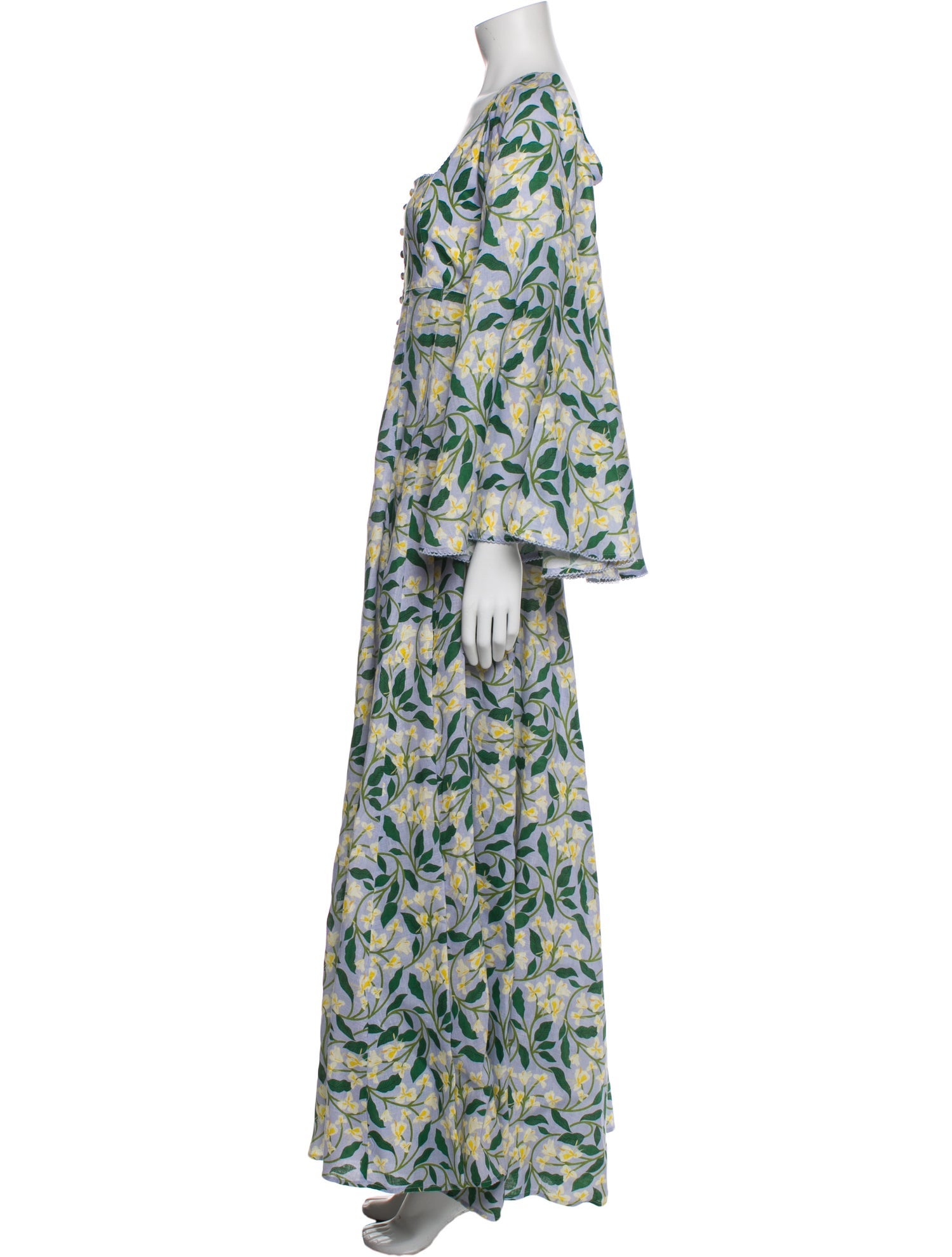 Agua by Agua Bendita Linen Long Dress