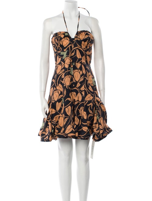 Agua by Agua Bendita Linen Mini Dress