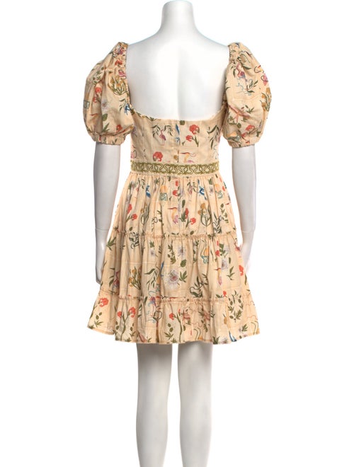 Agua by Agua Bendita Floral Print Mini Dress