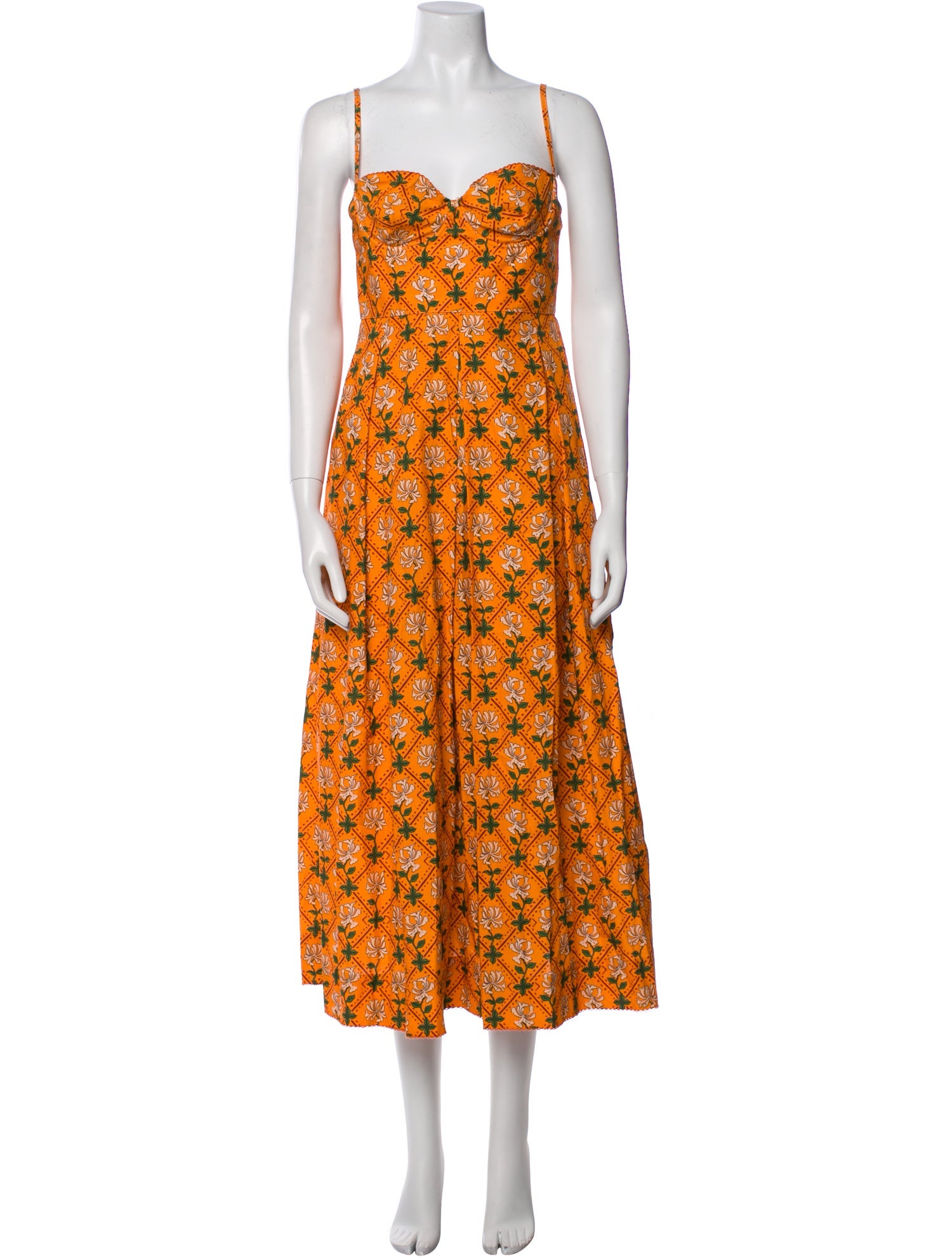 Agua by Agua Bendita Floral Print Long Dress w/ Tags