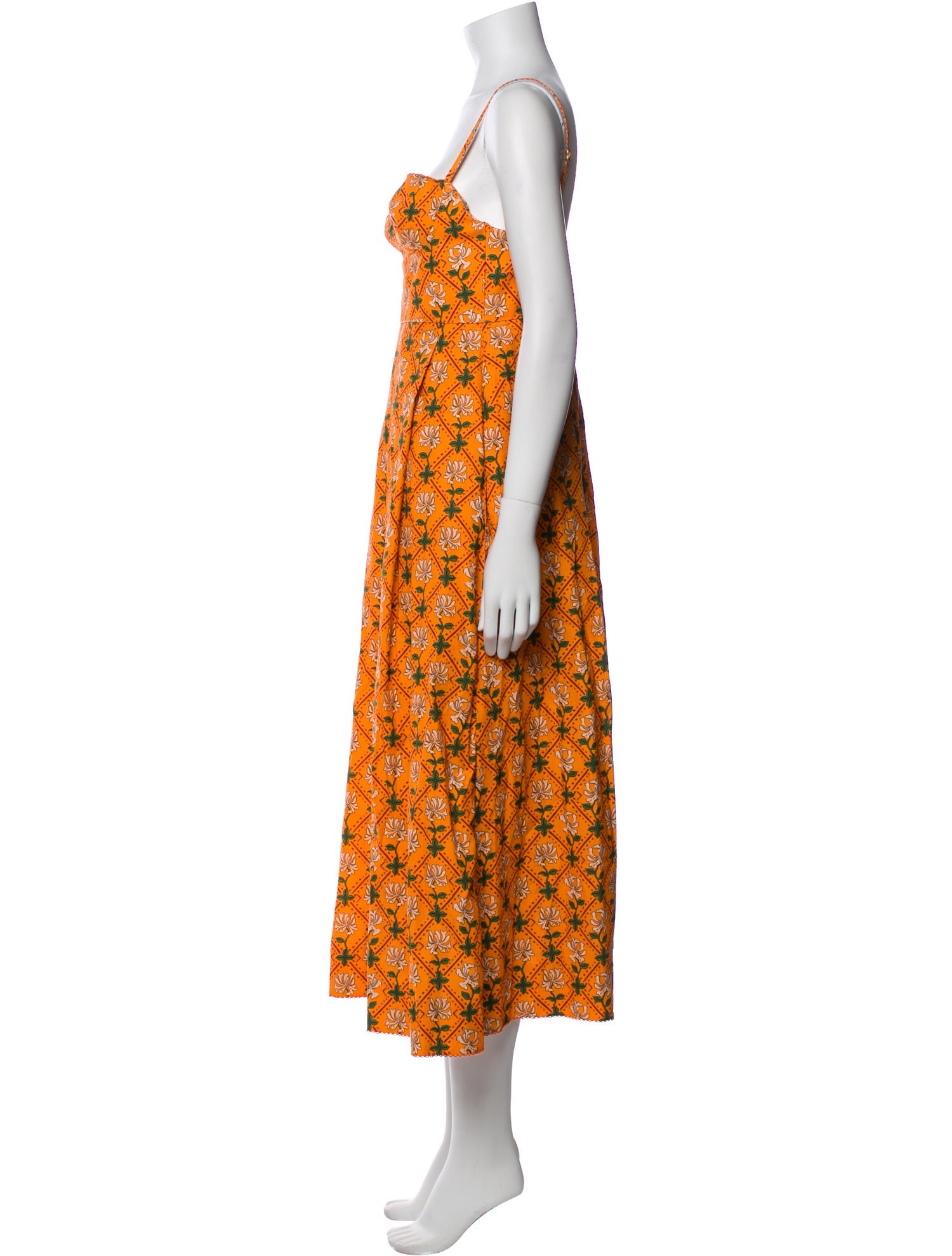 Agua by Agua Bendita Floral Print Long Dress w/ Tags