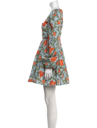 Agua by Agua Bendita Floral Print Mini Dress
