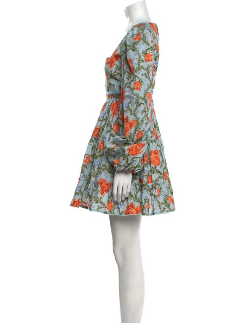 Agua by Agua Bendita Floral Print Mini Dress