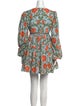 Agua by Agua Bendita Floral Print Mini Dress