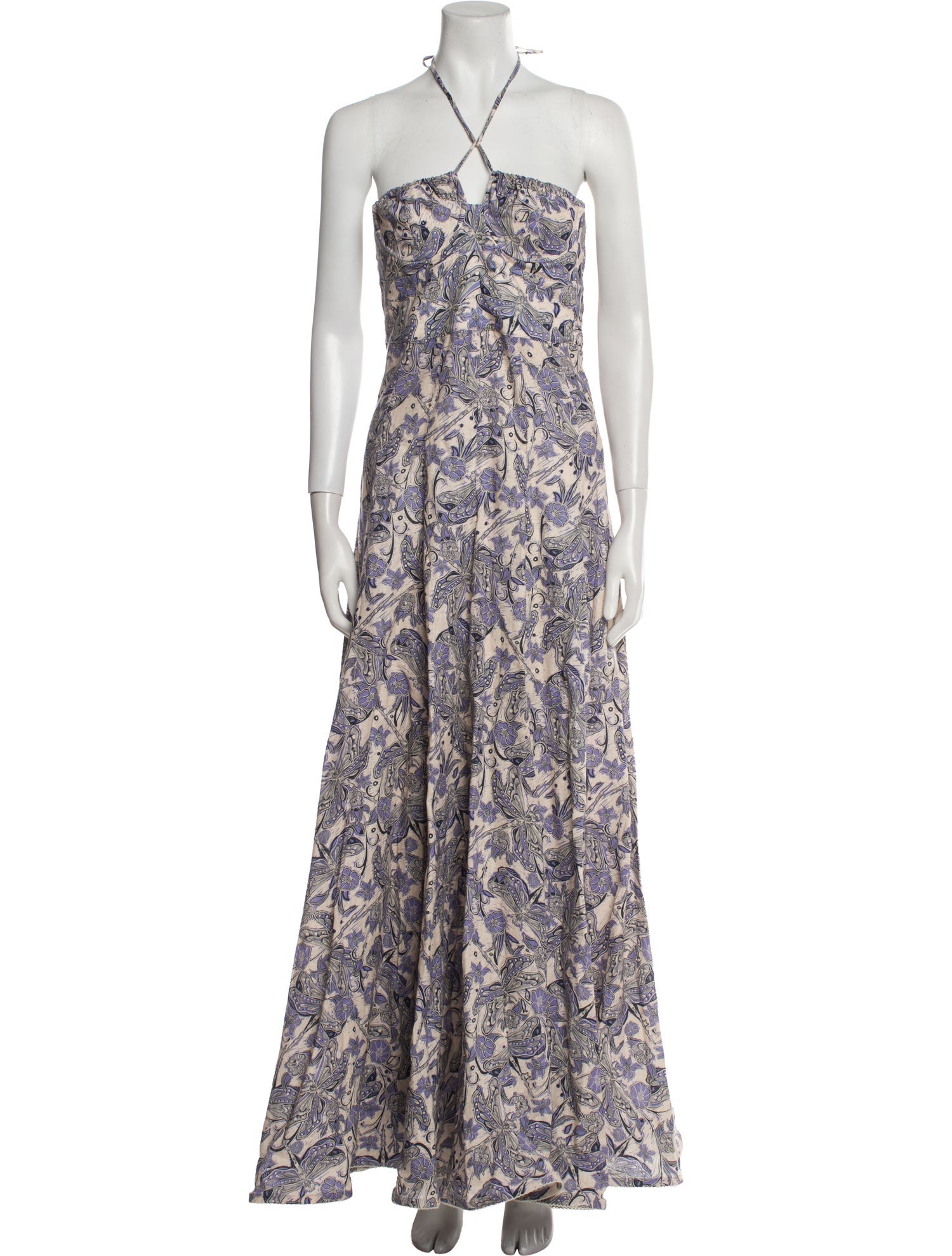 Agua by Agua Bendita Linen Long Dress