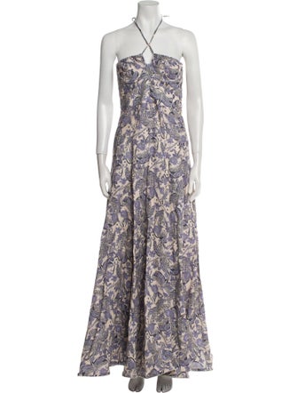 Agua by Agua Bendita Linen Long Dress