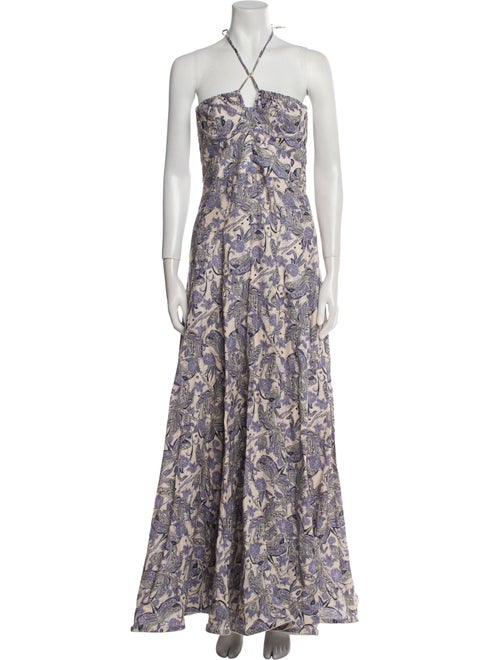 Agua by Agua Bendita Linen Long Dress