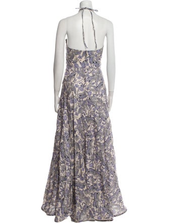 Agua by Agua Bendita Linen Long Dress