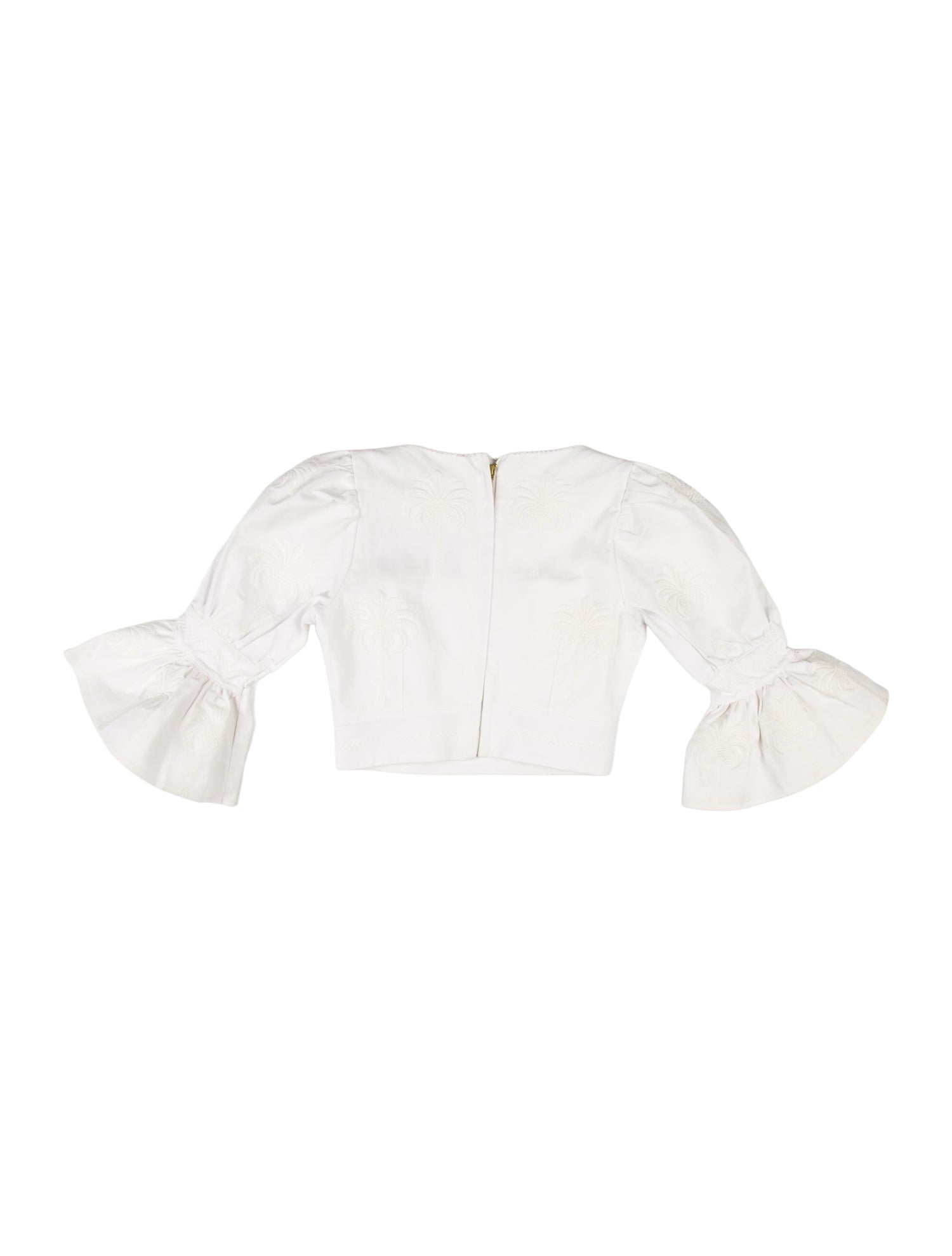 Agua by Agua Bendita Strapless Crop Top