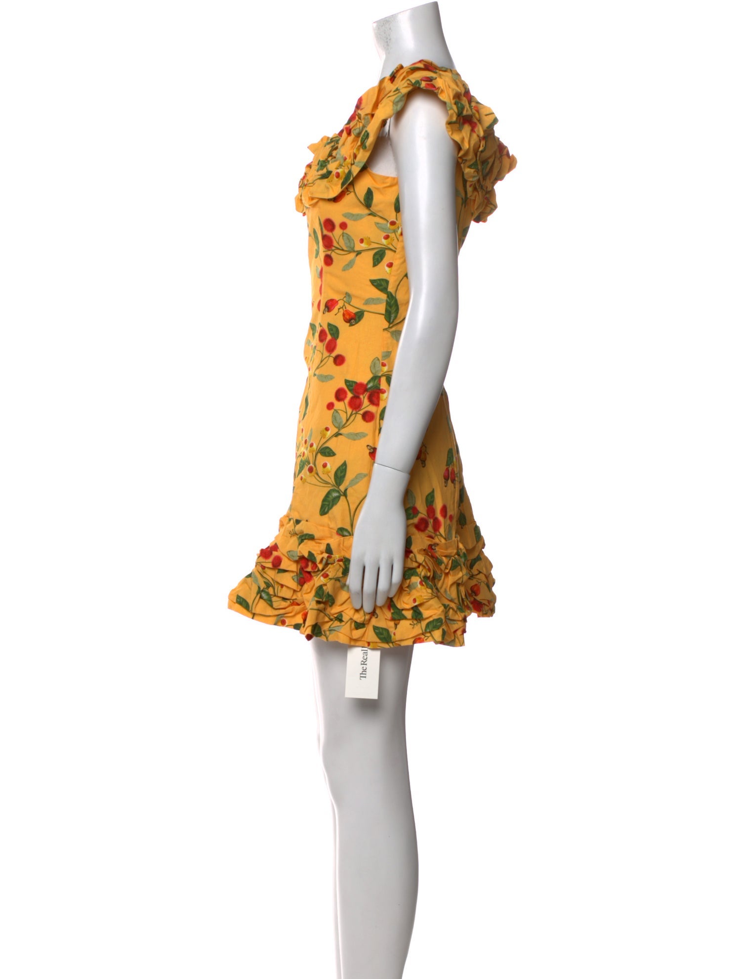 Agua by Agua Bendita Floral Print Mini Dress