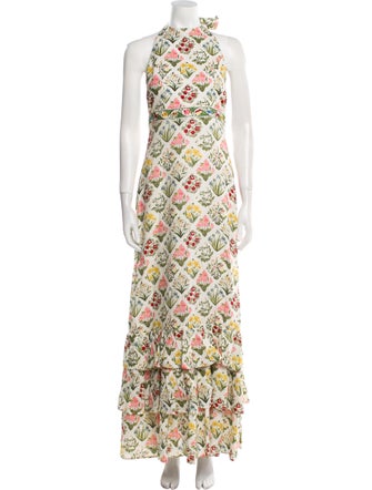 Agua by Agua Bendita Linen Long Dress