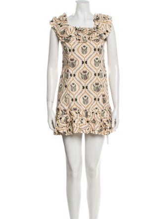 Agua by Agua Bendita Printed Mini Dress