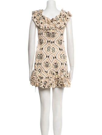 Agua by Agua Bendita Printed Mini Dress