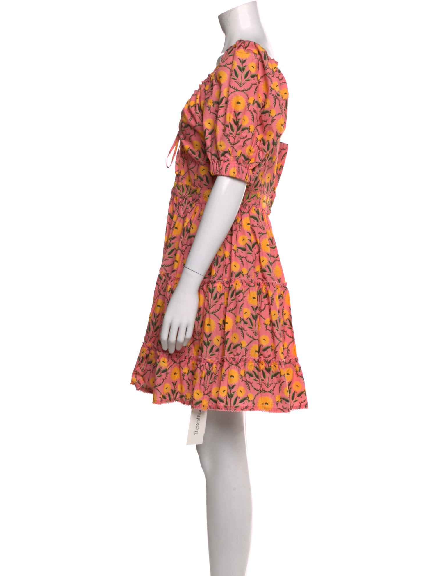 Agua by Agua Bendita Floral Print Mini Dress w/ Tags