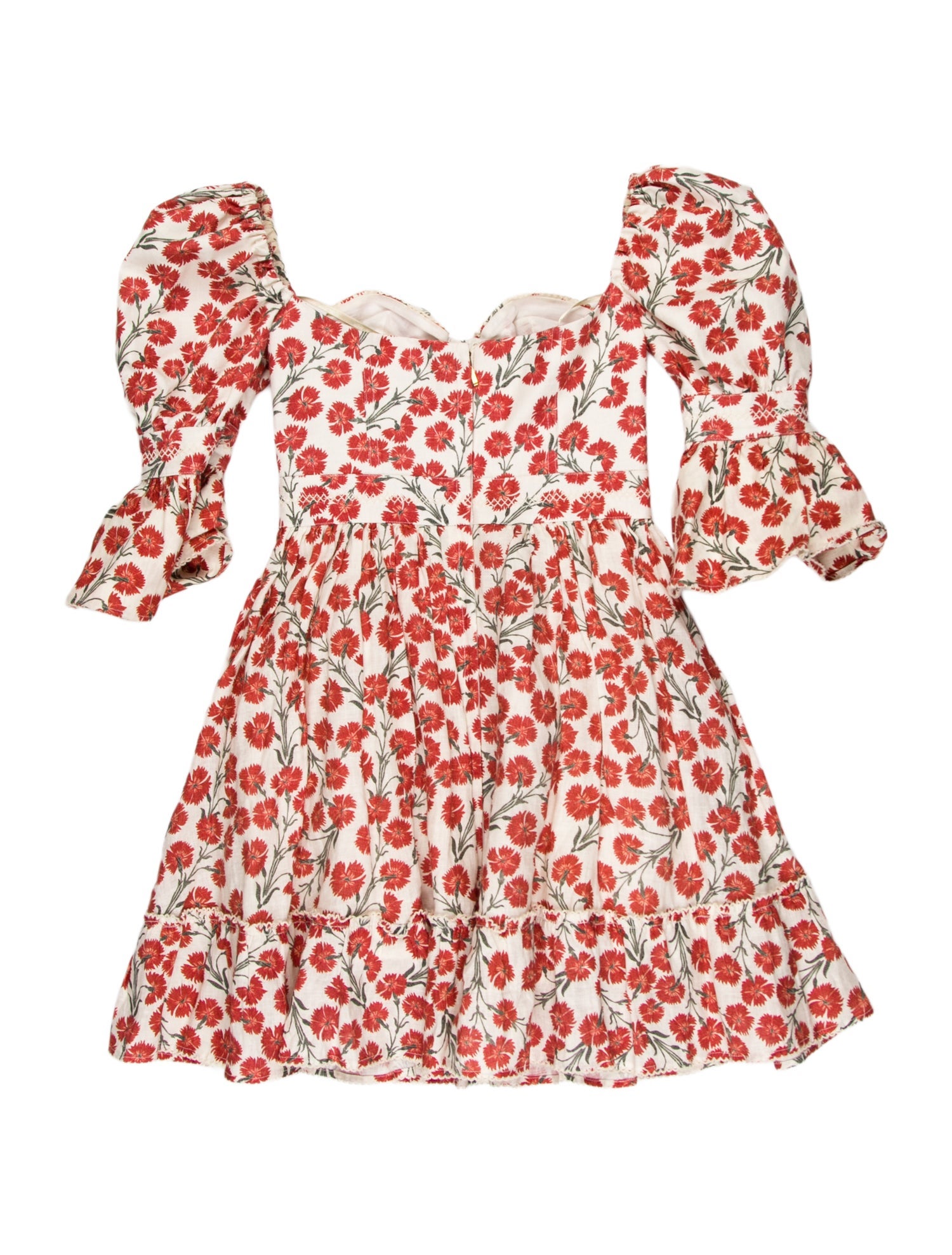 Agua by Agua Bendita Floral Print Mini Dress