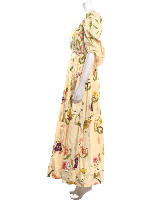 Agua by Agua Bendita Floral Print Long Dress