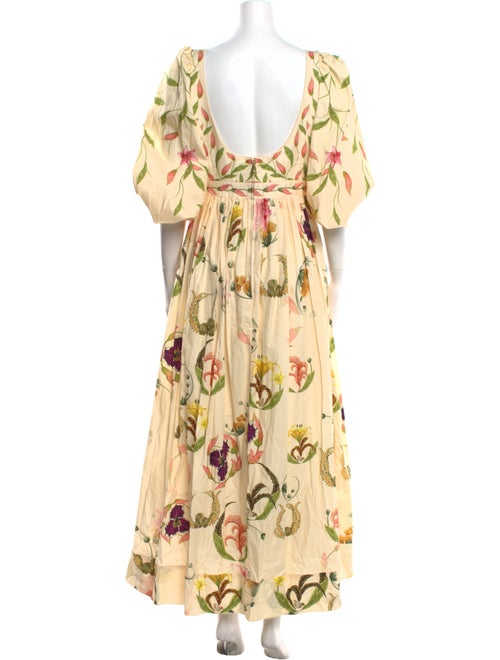 Agua by Agua Bendita Floral Print Long Dress