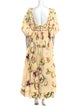Agua by Agua Bendita Floral Print Long Dress