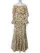 Agua by Agua Bendita Floral Print Long Dress
