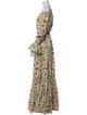 Agua by Agua Bendita Floral Print Long Dress